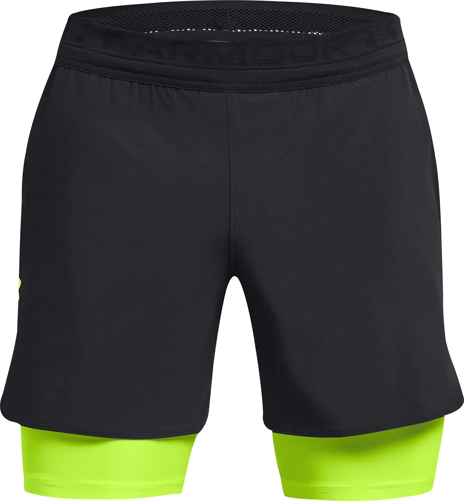 Under Armour Vanish Elite 2 In 1 Mens Running Shorts - Black