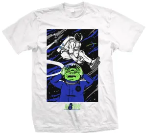 Under The Legs Astro Dunk - White T-Shirt