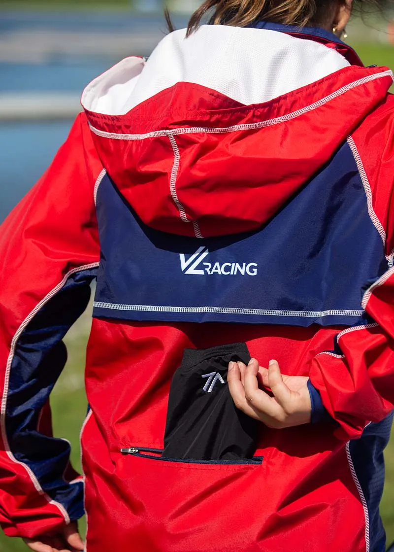 Unisex Classic Sequel Splash Jacket Red/Navy