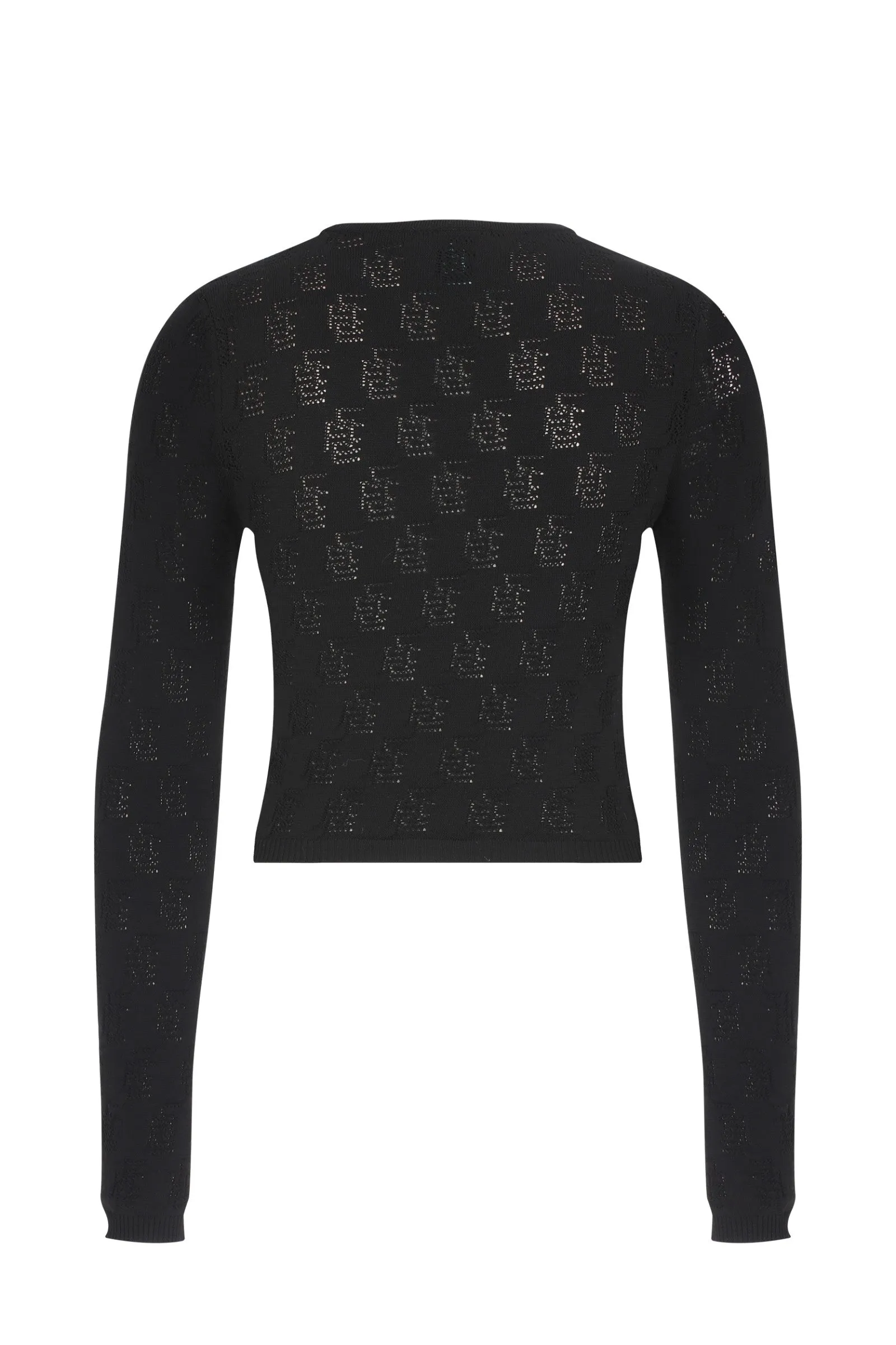 Vera Black Knitted Top