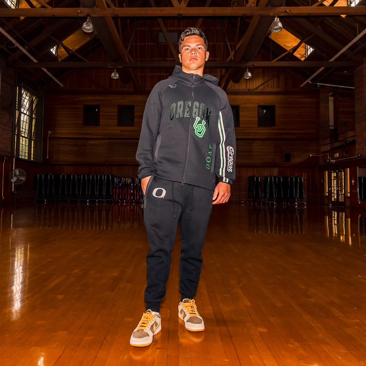 Vintage Duck - Men's Full Zip Hoodie