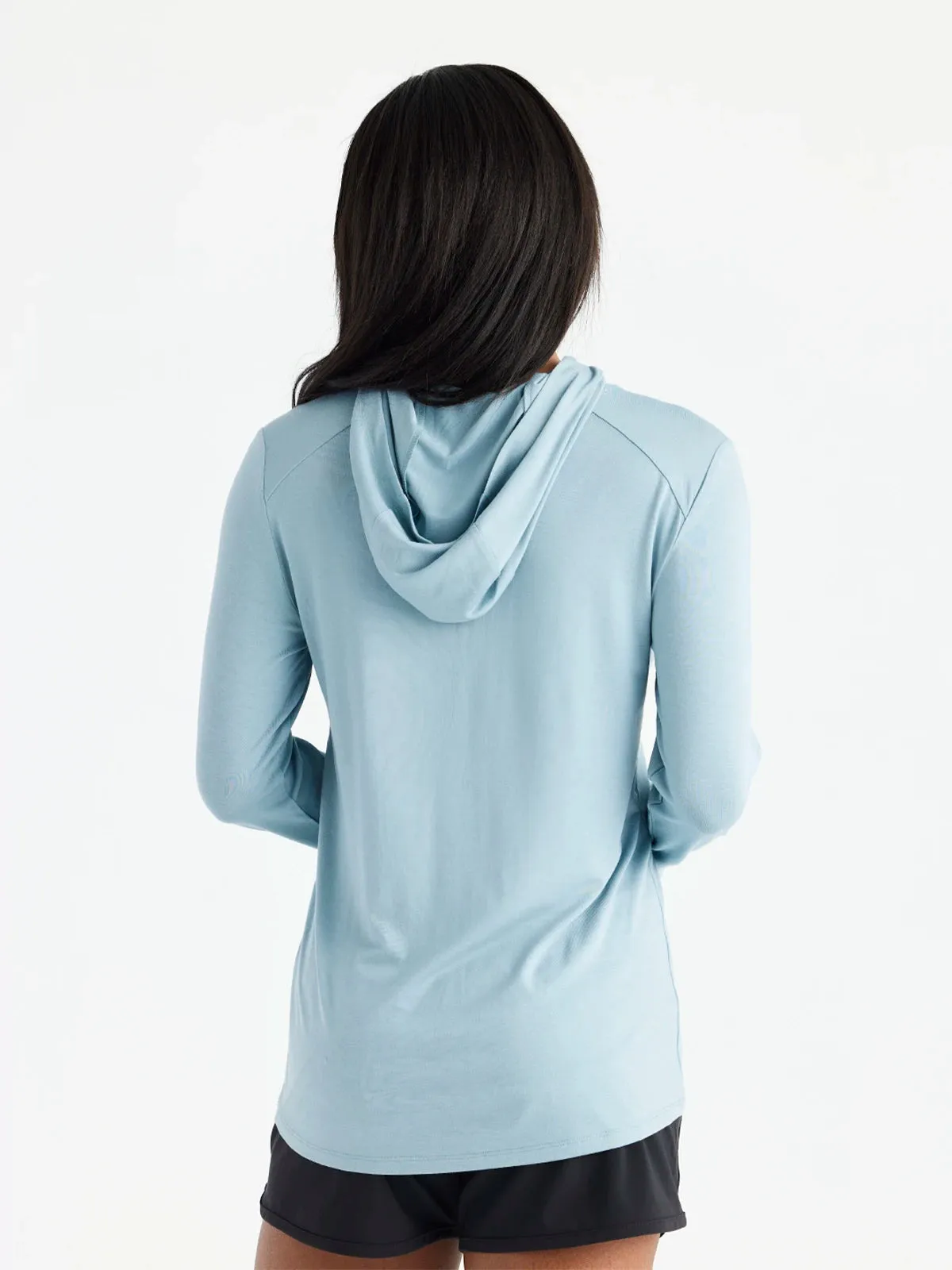 Women's Bamboo Shade Hoodie II - Ocean Mist