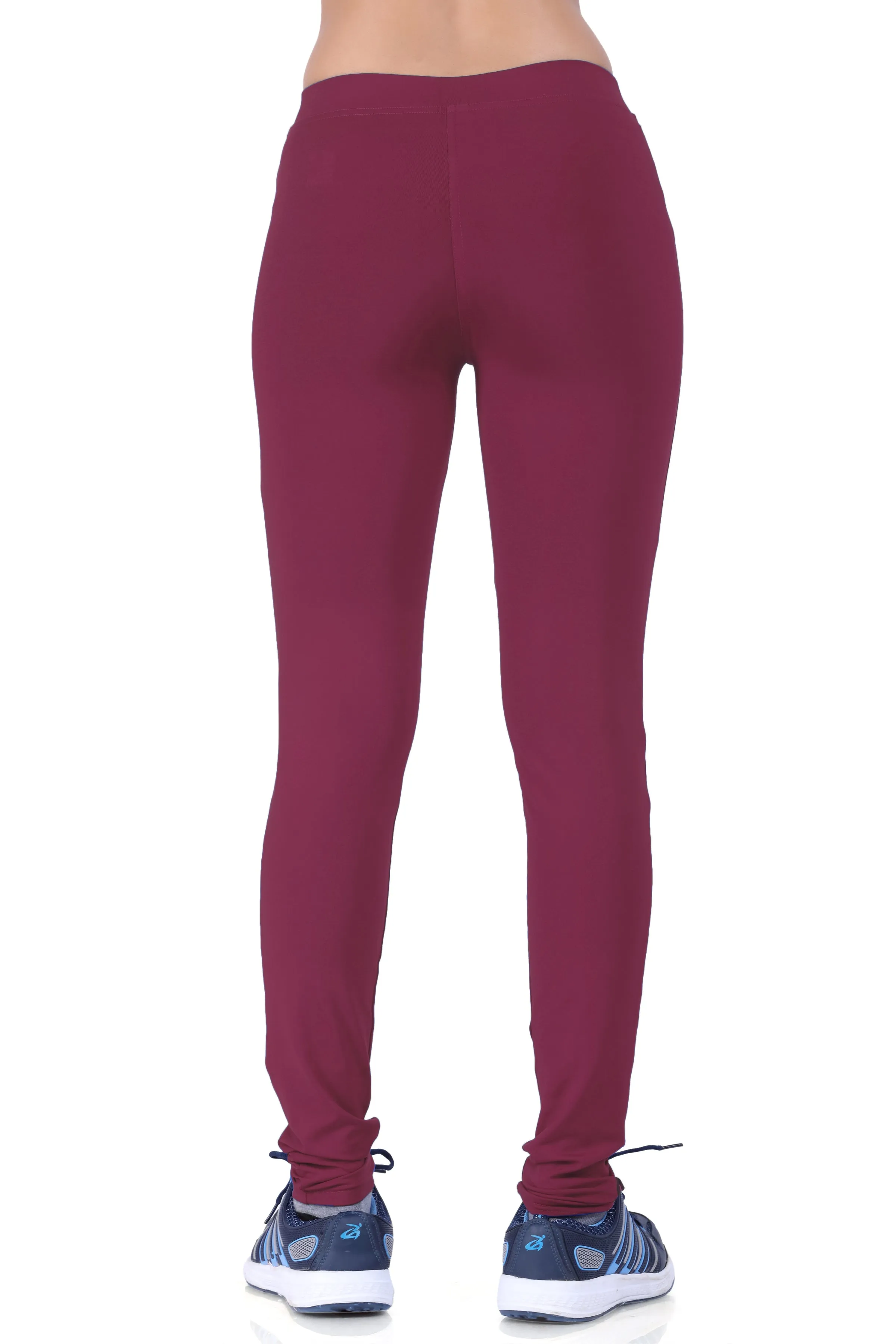 WOMEN'S BASIC ESSENTIAL ACTIVE WEAR LEGGINGS | TIGHTS