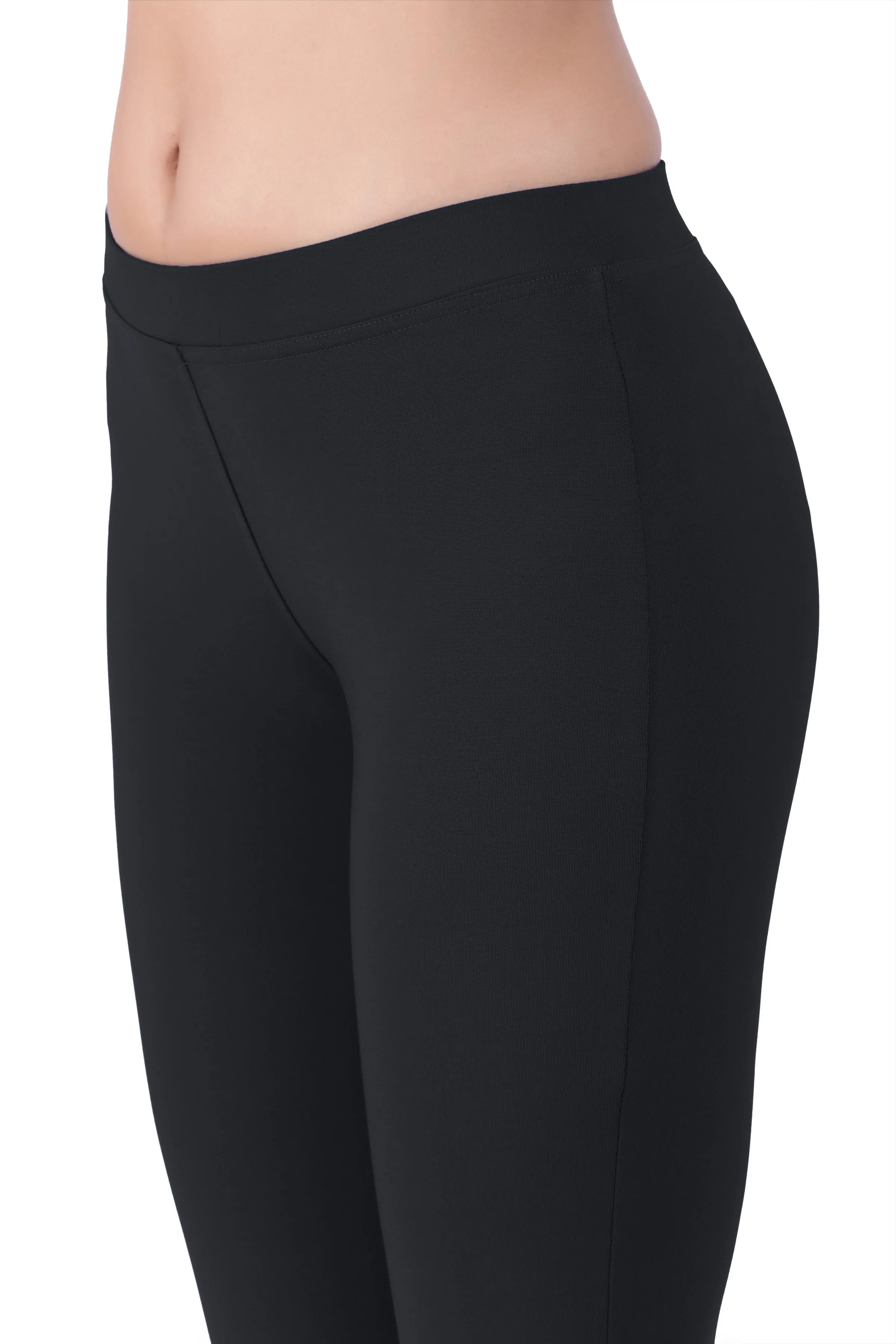 WOMEN'S BASIC ESSENTIAL ACTIVE WEAR LEGGINGS | TIGHTS