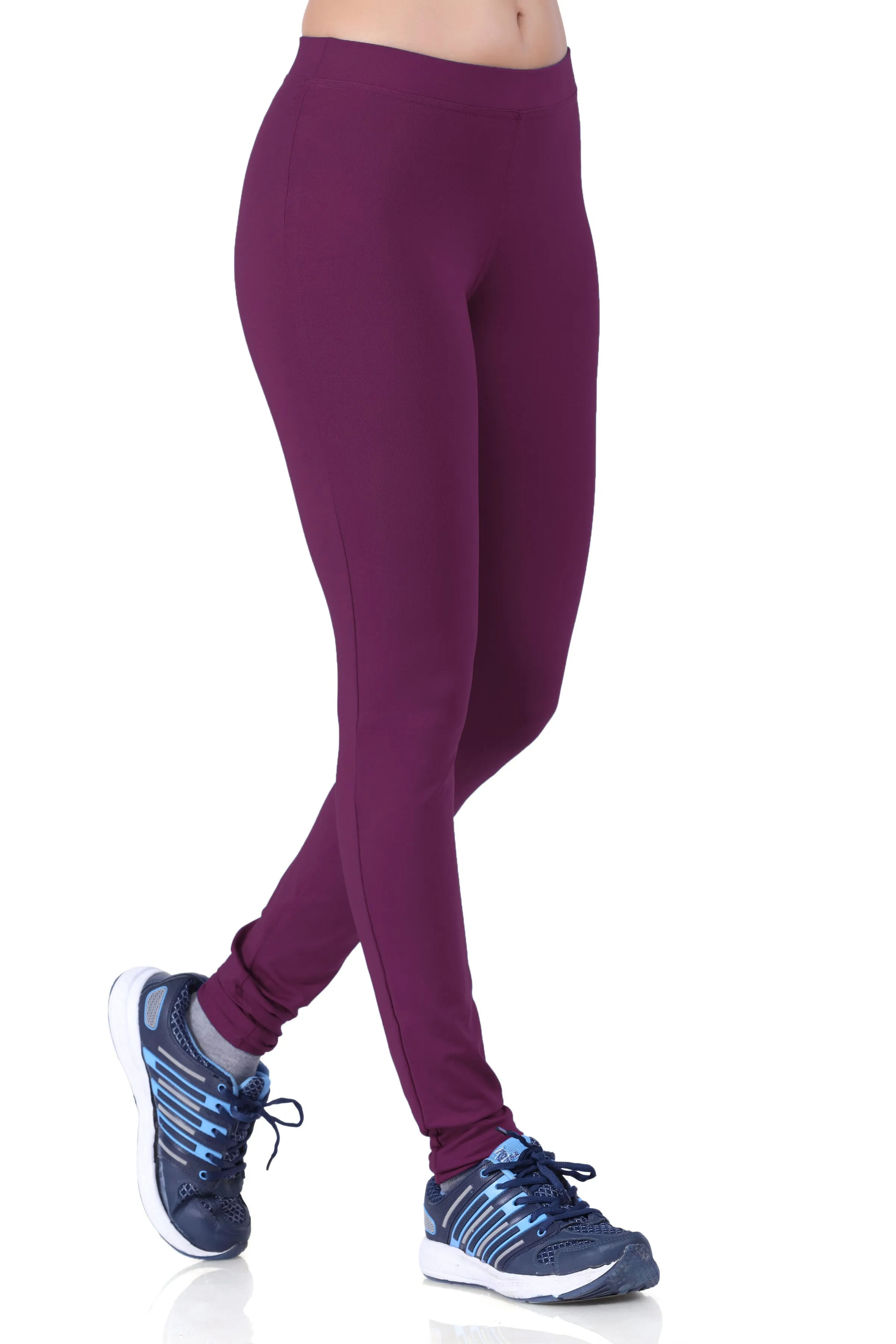 WOMEN'S BASIC ESSENTIAL ACTIVE WEAR LEGGINGS | TIGHTS