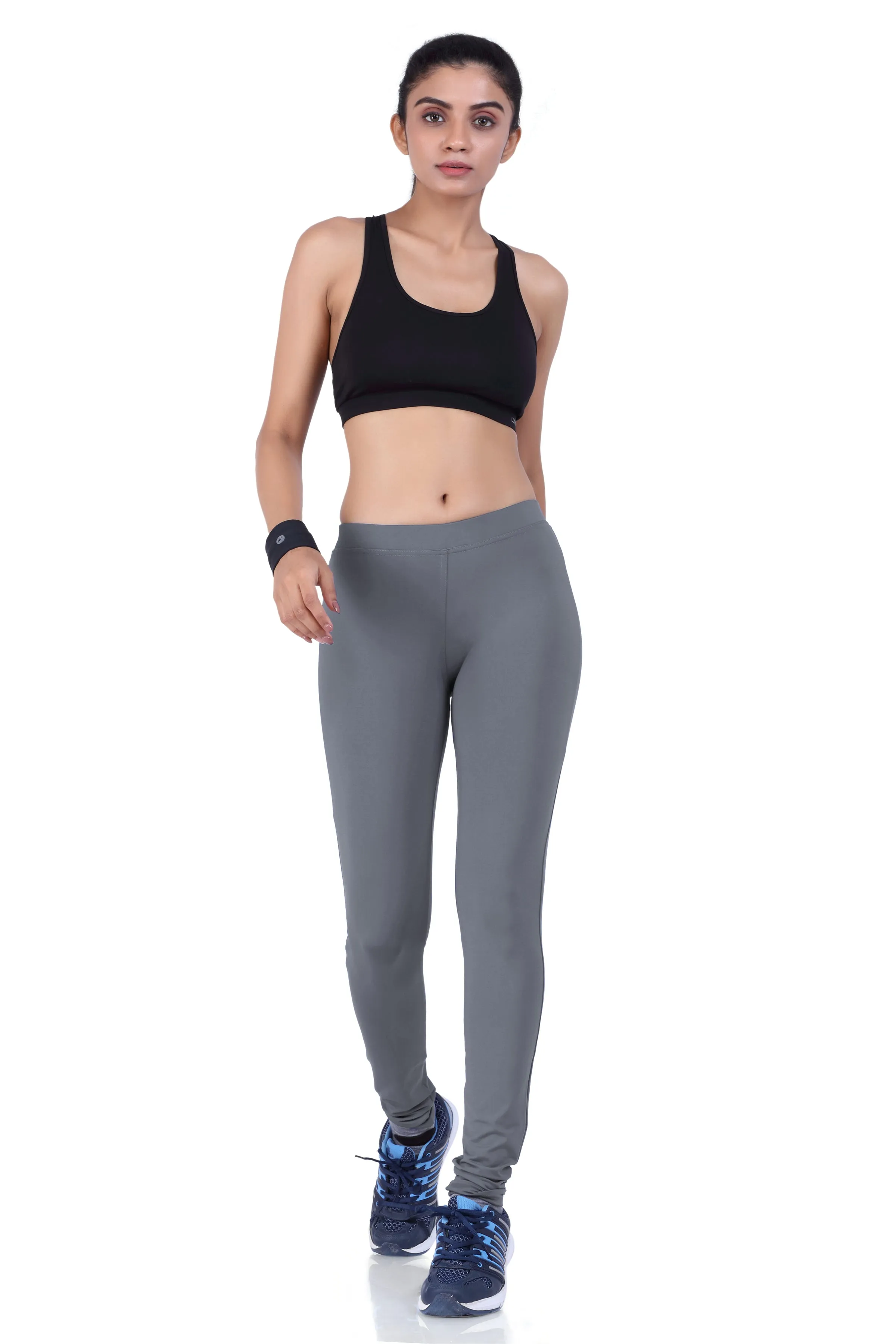 WOMEN'S BASIC ESSENTIAL ACTIVE WEAR LEGGINGS | TIGHTS