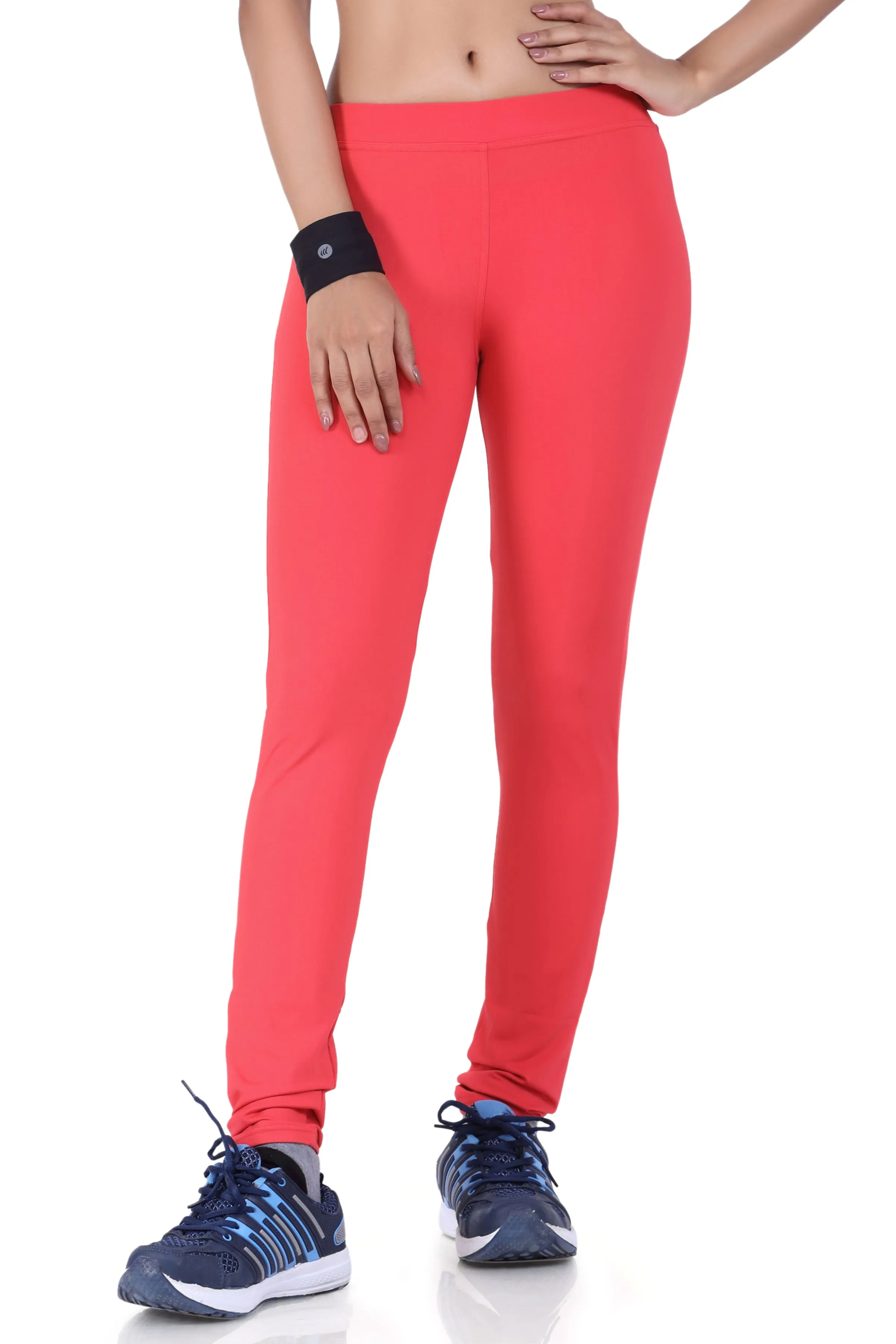 WOMEN'S BASIC ESSENTIAL ACTIVE WEAR LEGGINGS | TIGHTS