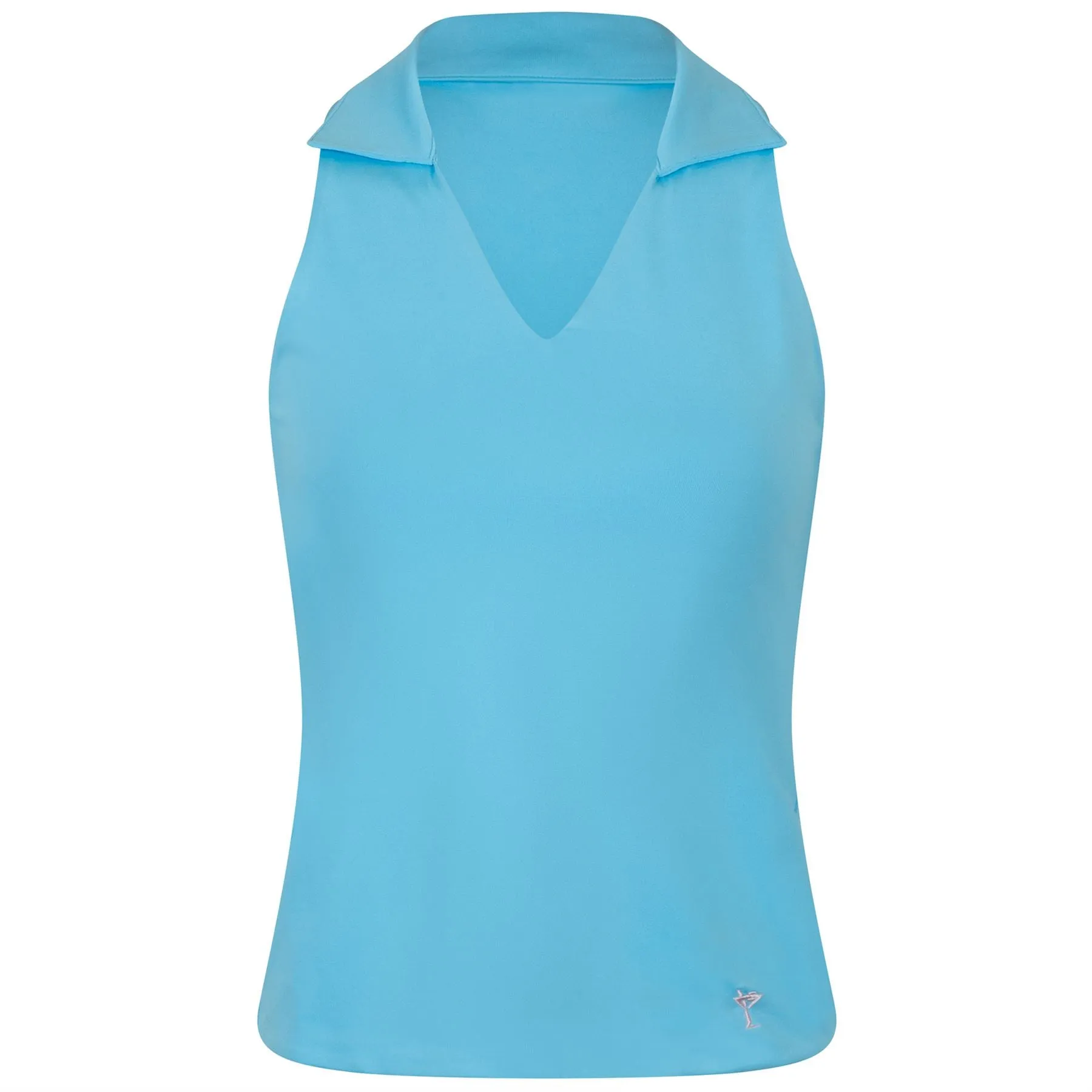 Womens Lisa Sleeveless Polo Ocean - SS24